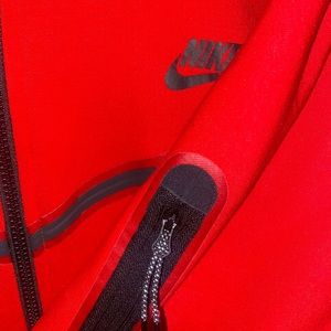 Red Nike Tech Hoodie 2xl